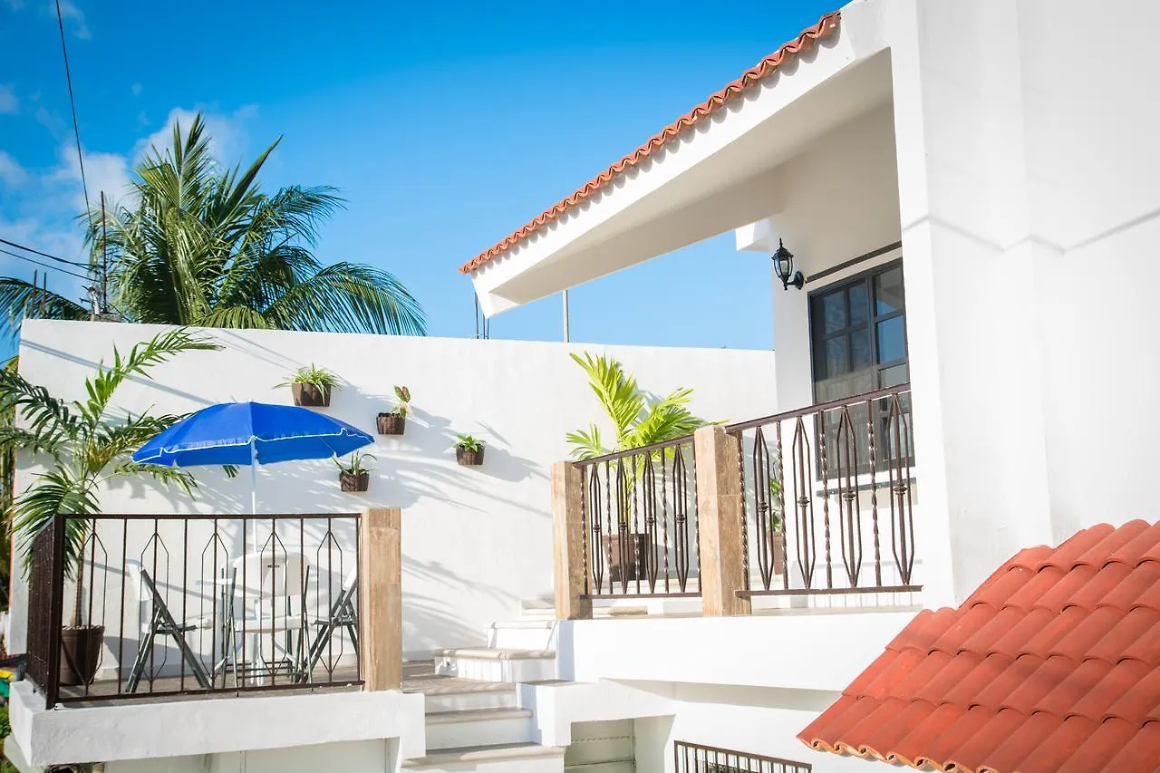 公寓 Vacation Rental - Upper Floor Room At Casa Cocoa 科苏梅尔